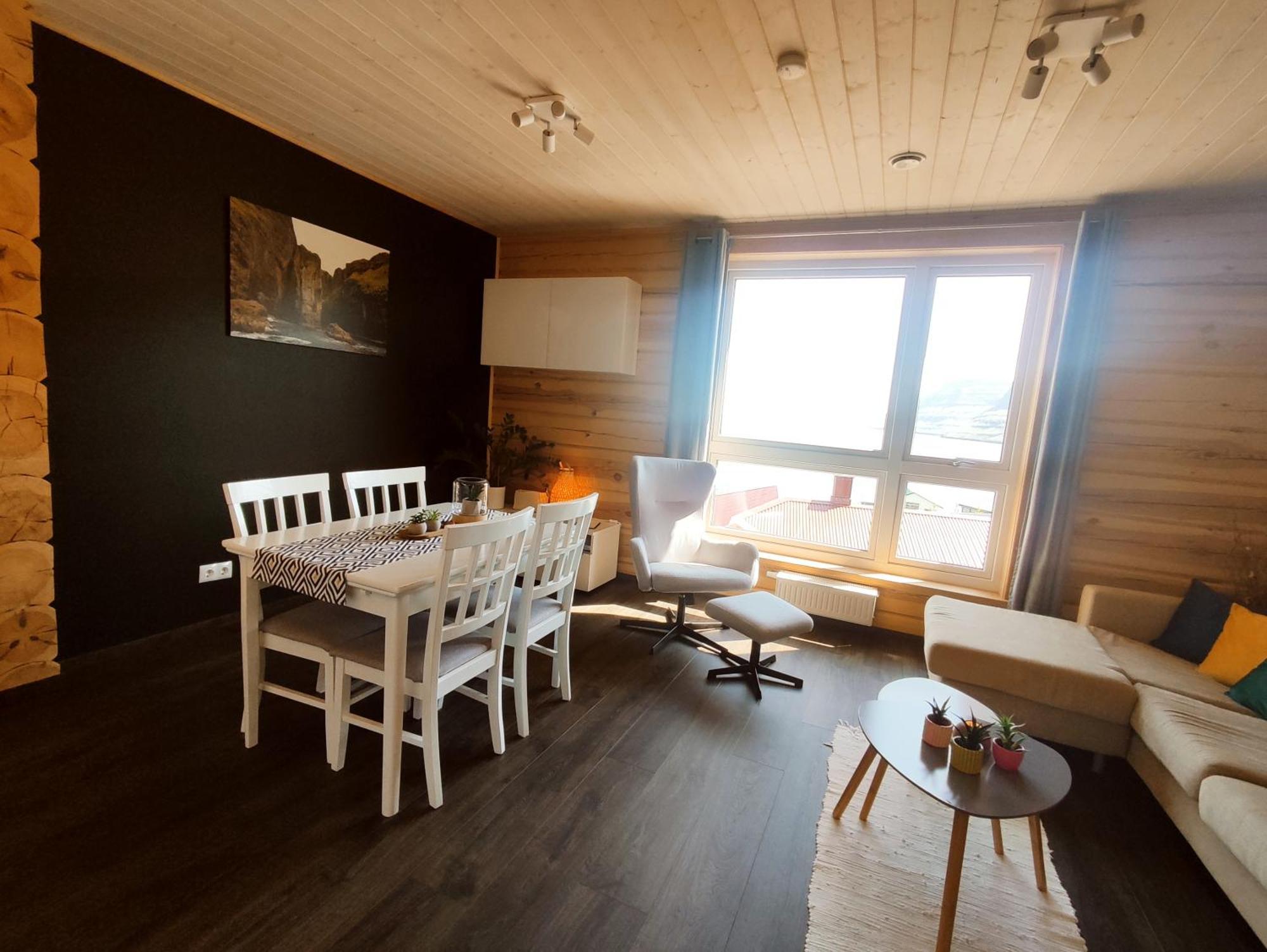 Gøtugjógv Log House Apartamento Exterior foto
