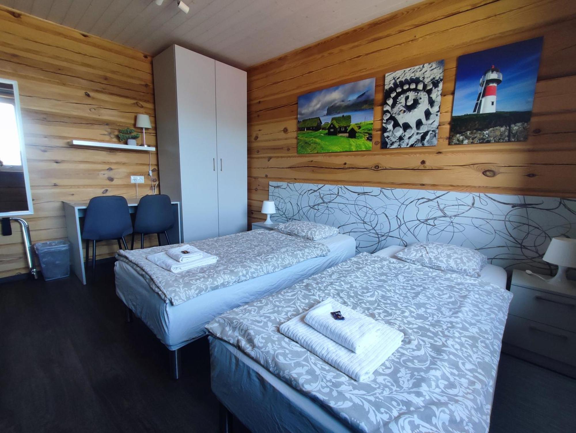 Gøtugjógv Log House Apartamento Exterior foto
